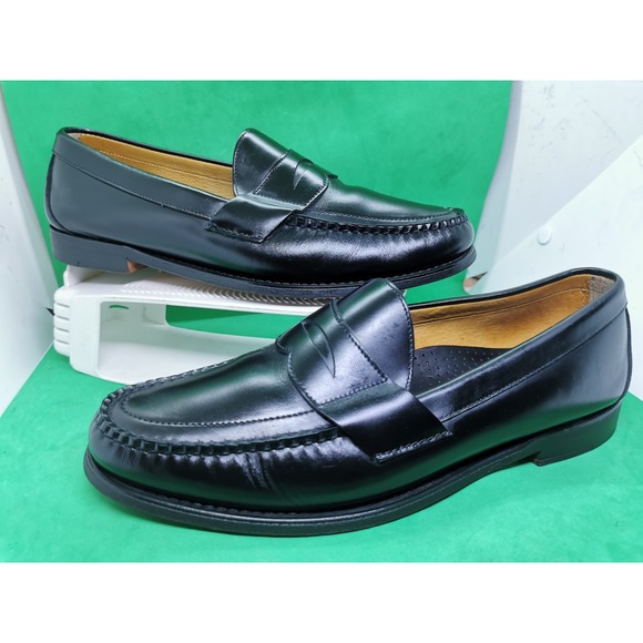 Sebago Other - Sebago Cayman II Penny Loafers Men's Size 11 EEE Extra Black Leather Made in USA